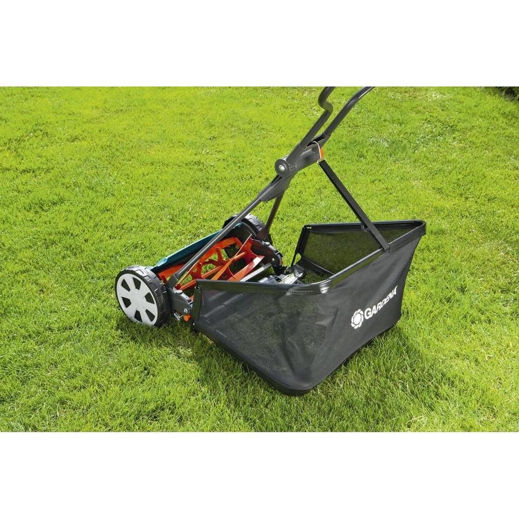 GARDENA Grass Collection Basket for Manual Push Lawn Product Up To 10 Years Mowers, 4029-20, Warranty