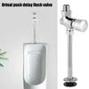 Toilets Attachments Urinal Flush Valve Water Saving Alloy Automatic Button Type Decoration Hand Press Hardness