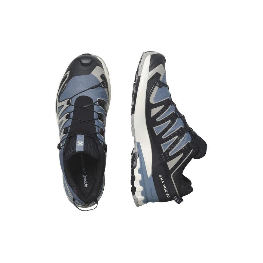 SALOMON Xa Pro 3D V9 Gore Tex Flint Stone Black Ghost Grey L47270600