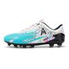 35-47 Men's High-top Football Boots Large Size Long Nails Leather Boys Soccer Shoes Nailing Anti -slip Football Boots