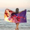1pc Spider Man2 Beach Towel with Custom Name, Beach/Swimming/Bath/Picnic/Camping Towel, Suitable for Seaside Beaches