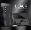 Silicone Wrist Strap Foldable Bracket Tempered Glass Case For Samsung Z Fold 7 6 Fold7 Galaxy Z Fold 5 4 3 Camera Protect Cover