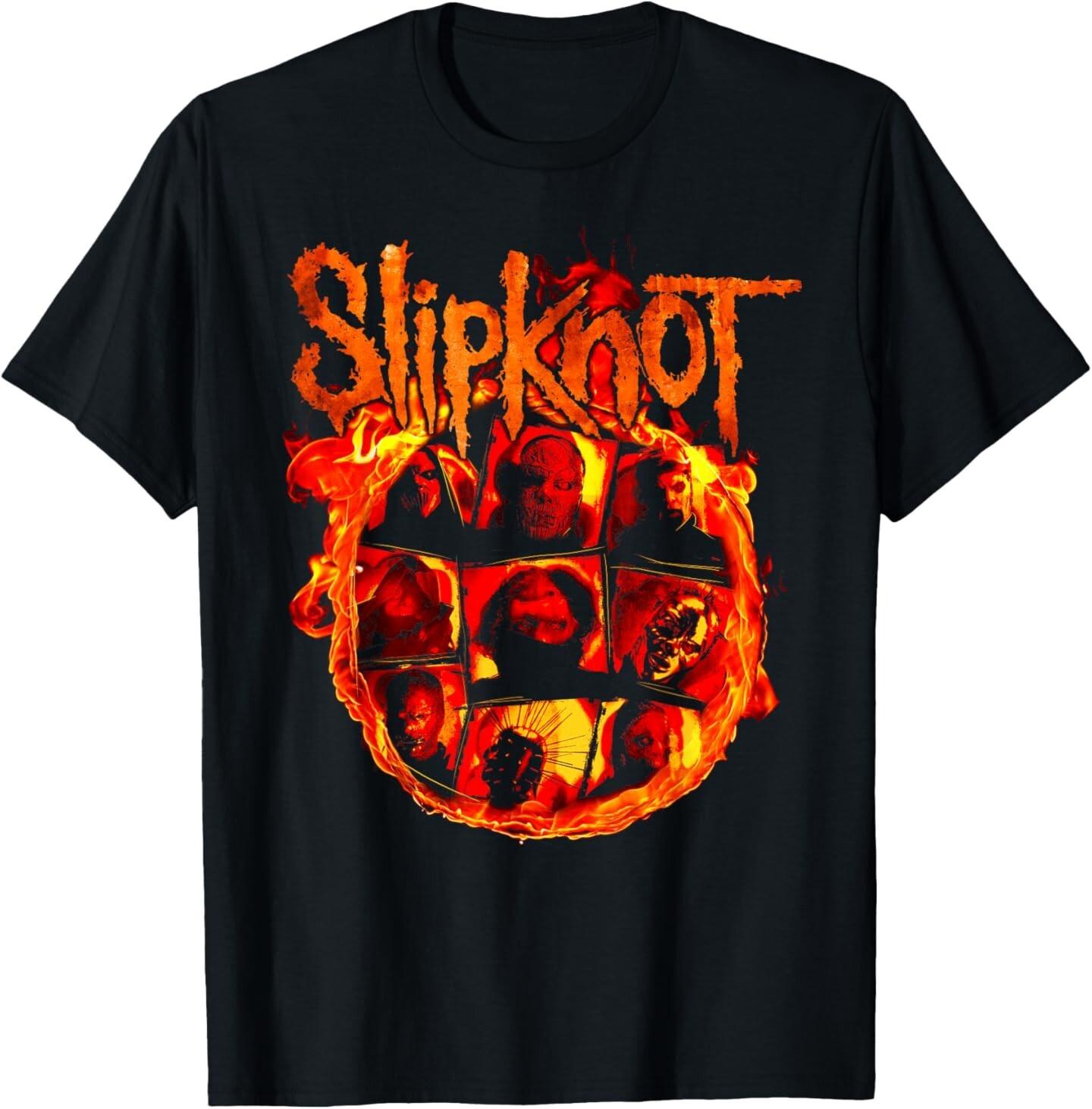 Slipknot Official We Are Not Your Kind Flames T-Shirt Mens Womens Tees Top 4XL