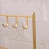 2 Tier Metal Jewelry Display Stand Earring Necklace Holder Organizer Rack Multipurpose Jewelry Storage for Dresser Vanity Table
