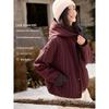 XWI Women's Lightweight Hooded Padded Winter Jacket
