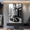 Super Sports Car Vintage Black and White Print Retro Posters Canvas Painting Art Home For Living Room Luxury Shop Wall Decor