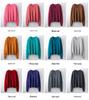 Women's Brushed Wool V-Neck Long-Sleeve Sweater: Autumn/Winter Loose Slimming Knitted Pullover Top