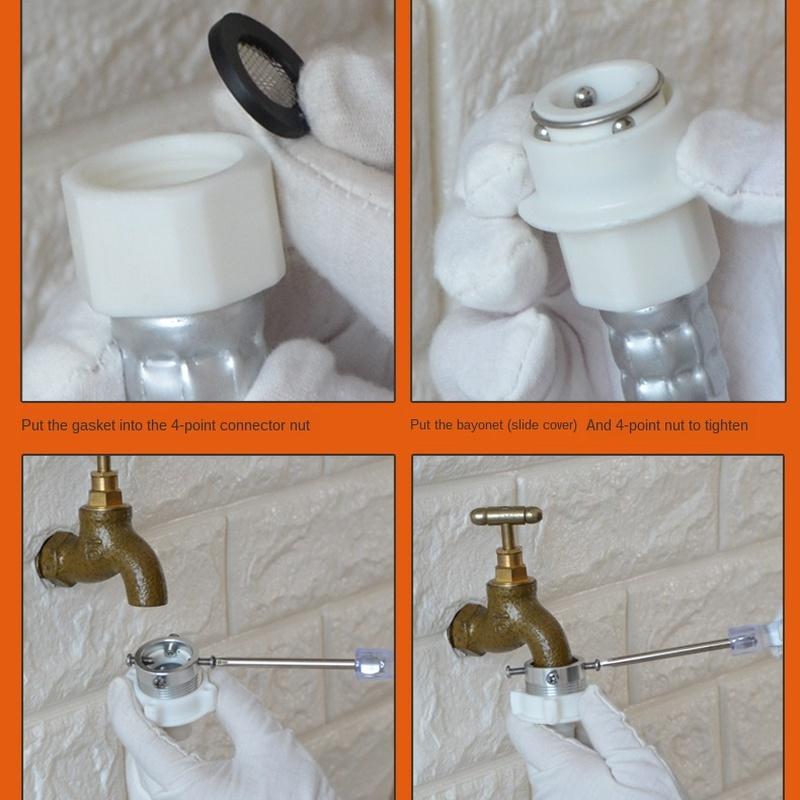 1 buc 1,5 m mașină de spălat automată mașină de spălat vase țeavă de admisie antiexplozie furtun de umplere de alimentare cu apă tip universal 6 puncte interfață 25mm