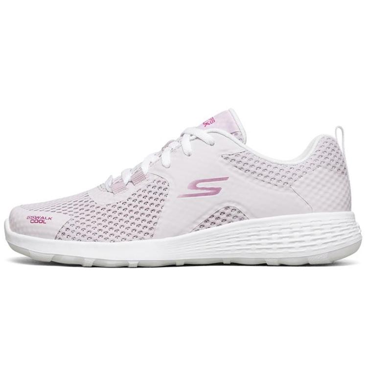 (WMNS) Skechers Go Walk Cool Running Shoes Pink/White Women s 667081-LTMV EU 35
