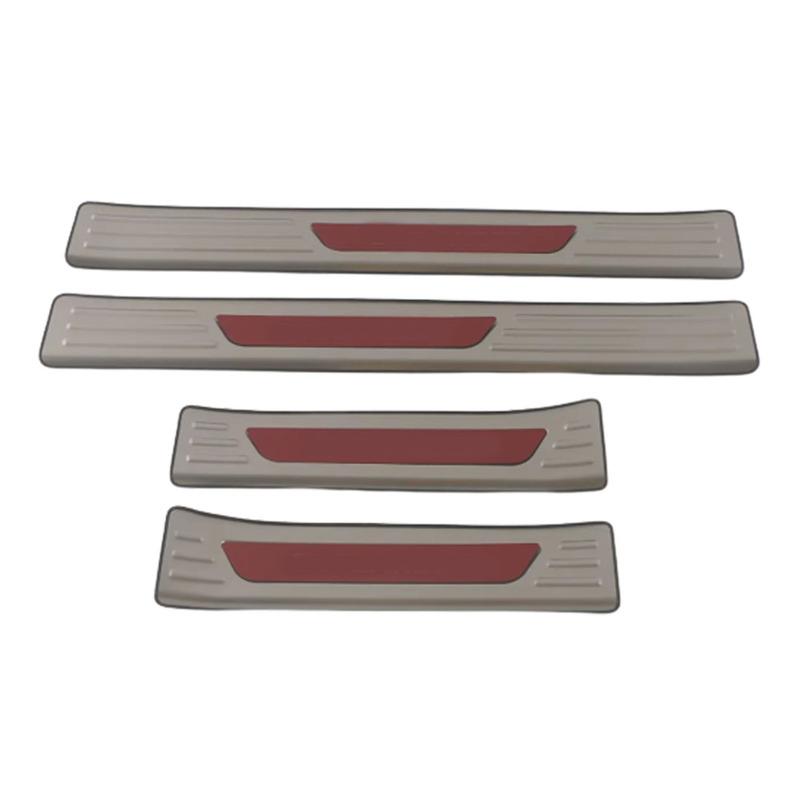 External Door Sill Scuff Plate Cover for Mitsubishi Outlander   2024+ Threshold Strip Pedal Frame Accessories Stickers