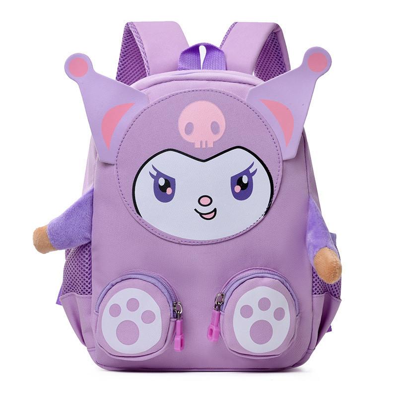 Cute And Stylish Nylon Preschool Backpack For Boys And Girls With Cartoon Design