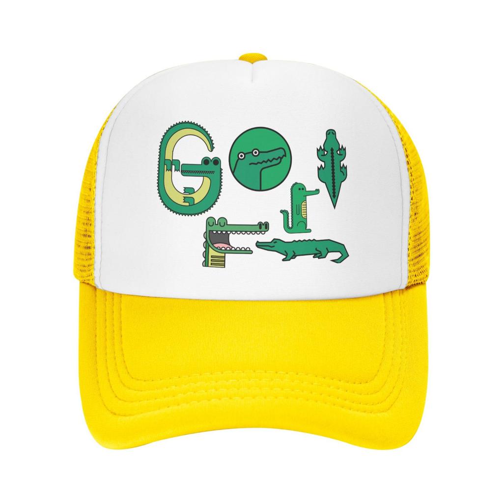 Lustige Krokodile Trucker Cap Trucker Hüte Snapback Hut für Unisex Baseball Coole Unisex Hüte Caps für Logo Erwachsene Vier Jahreszeiten Einheitsgröße