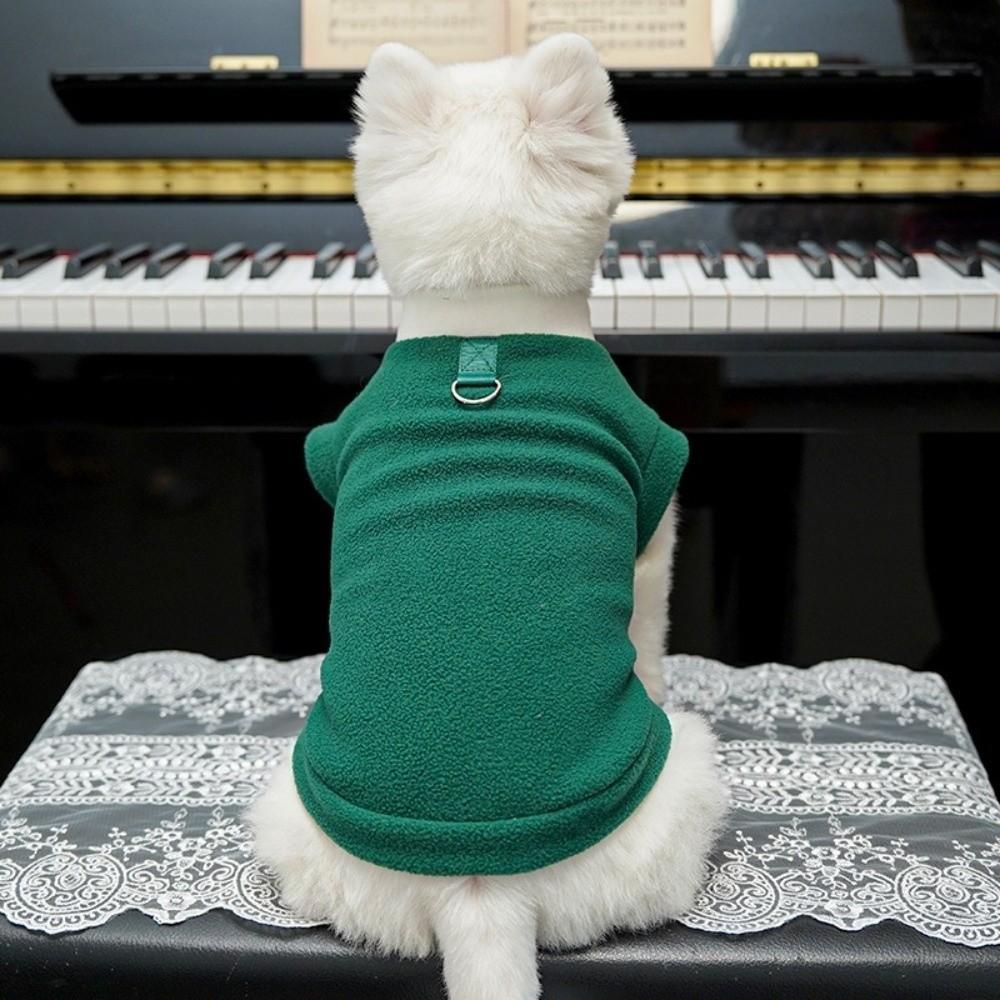 Winter Pet Sweater Fleece Dog Tuxedo Clothes Formal Outfit Comfortable Dog Tailcoat Warm Dog Blazer Vest Wedding Party
