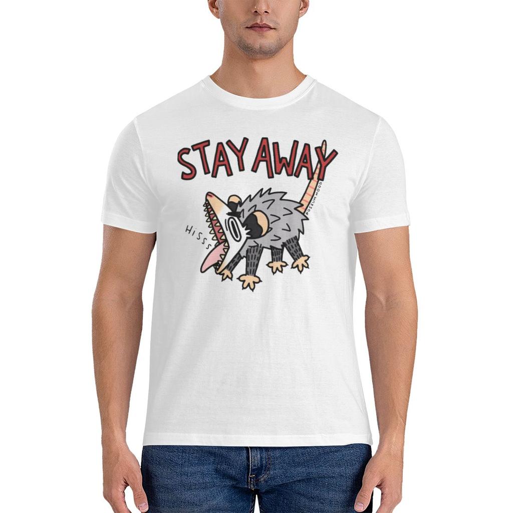 Stay Awaydaily Tshirt Fresh Girlish Feeling Durable Tee