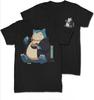 Pokemon Snorlax Gengar Anime Mens Tshirt Women Short Sleeve Kawaii Cartoon Print Streetwear Casual Top 2026 Summer Graphic Tee