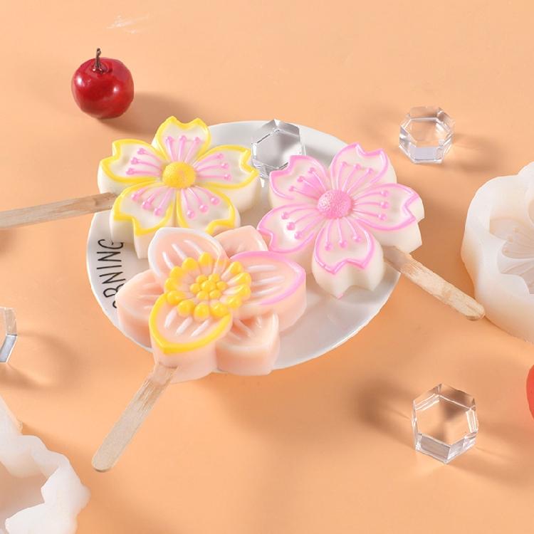 Ice Cream Maker Ice Cream Tray Silicone Material for Kitchen DIY Hand Making