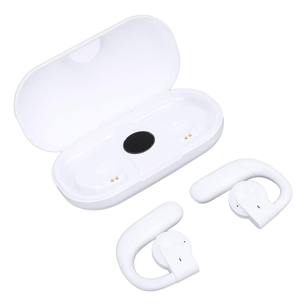 True Wireless Earbuds BT 5.3 Bone Conduction Ear Hook Headphone for Phone Tablet IPX7 Water Proof