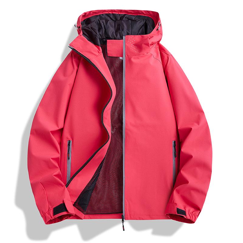 

Мужская и женская легкая водонепроницаемая и ветрозащитная куртка для хайкинга на весну/осень, с возможностью нанесения логотипа XXXL