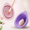 1/2PCS Silicone Makeup Cleaning Mat for Cleaning Makeup Brushes Makeup Brushes Wash Brush Cleaner Tool HZSQJGZ04