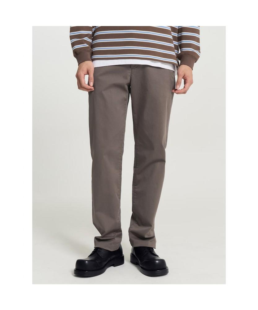 Binpolmen [Essential] Spring Standard Fit Chino Pants Brown