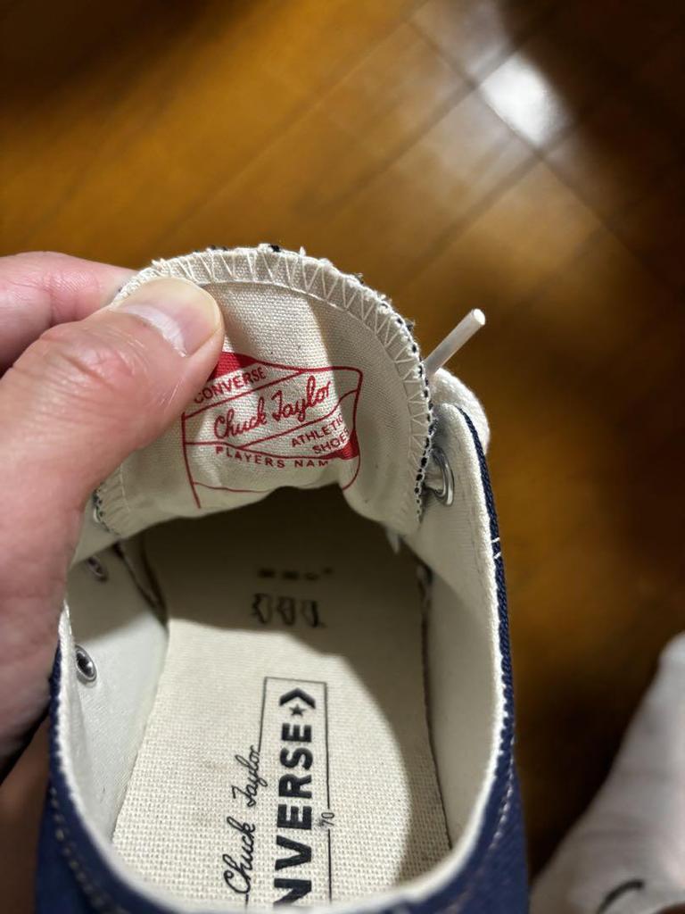 [USED] Similar Converse Chuck Taylor CT70, Korea Exclusive, Authentic, Size 22.5, Navy