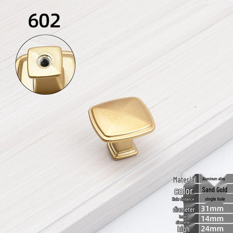 Modern Minimalist Gold Nordic Cabinet & Drawer Handles