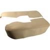 Motoforti Auto Vordertürverkleidung Armlehnenabdeckung Innenraumtürleisten für Acura TL 2009-2014 Beige 1 Paar Langlebig