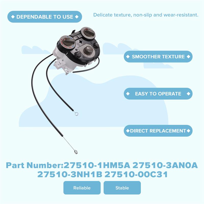L10A Climate Control Switch 27510-1HM5A A/C Heater Replacement For Nissan Sunny March Almera 27510-3AN0A 27510-3NH1B 27510-00C31