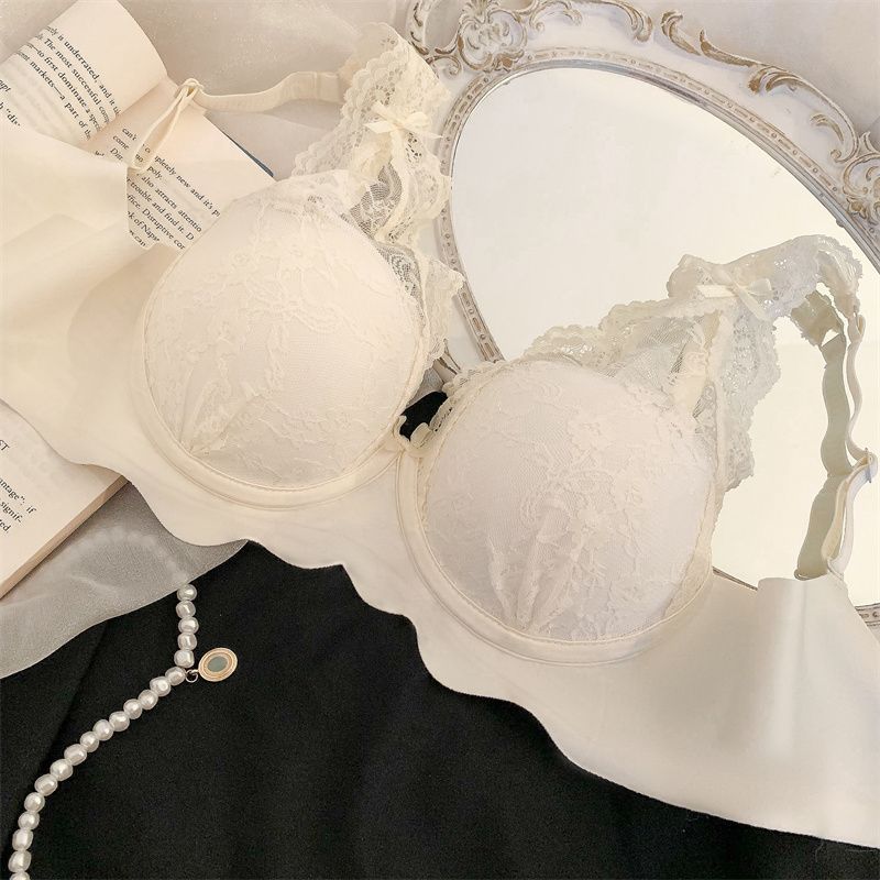 [Pure Desire Chest] Lace Underwear Women's Bra Gathers Small Breasts, Sexy Breasts, Large Bras, New Popular Models