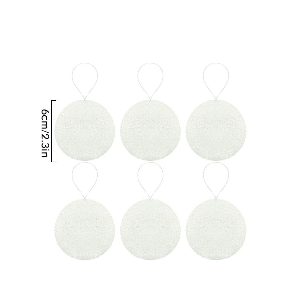 Shatterproof Home Decoration Christmas Balls Christmas Tree Pendants Hanging Ornament DIY Craft