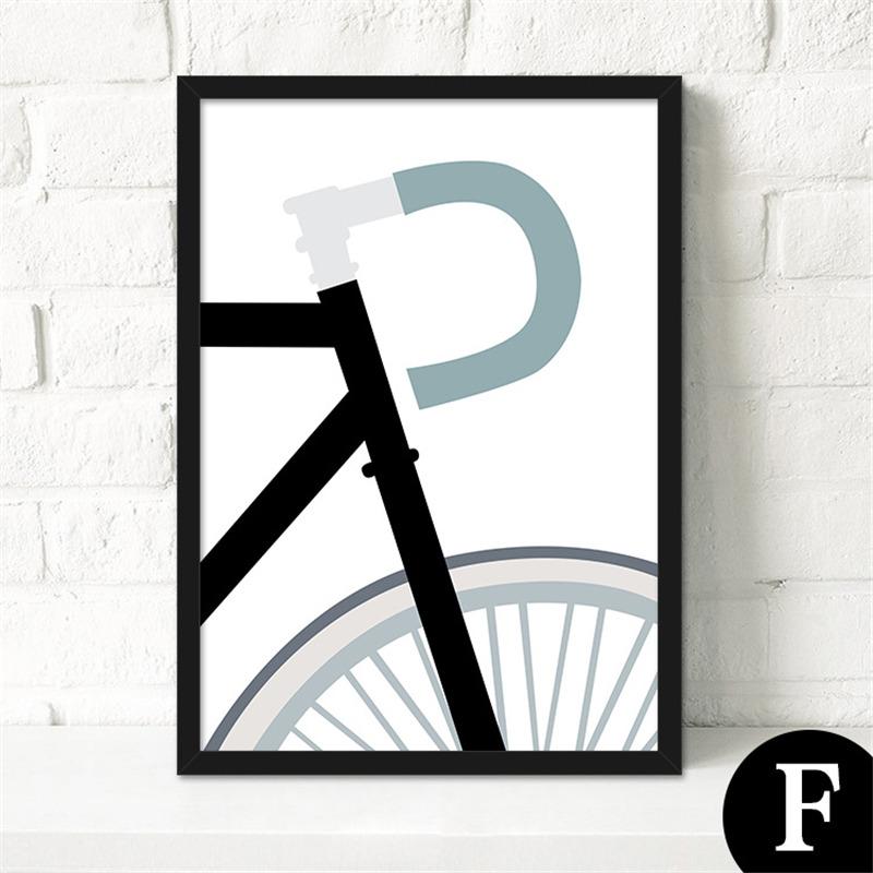 

Скандинавская декоративная картина на холсте, абстрактные геометрические постеры, современный и простой стиль для кухни, гостиной, коридора 21x30 No Frame