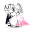 Copper Cute Boy With Girl Sports Cooking Love Couple Charm Bead Charms Bead Charms Compatible With Pandora Authentic Bracelets Do It Yourself Fine Jew