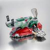 Spaceship Military Aircraft Toys Galaxy-Star-Ships-Space Bricks Fighter MOC-Starfighters Model Building Blocks Gifts Boys Set