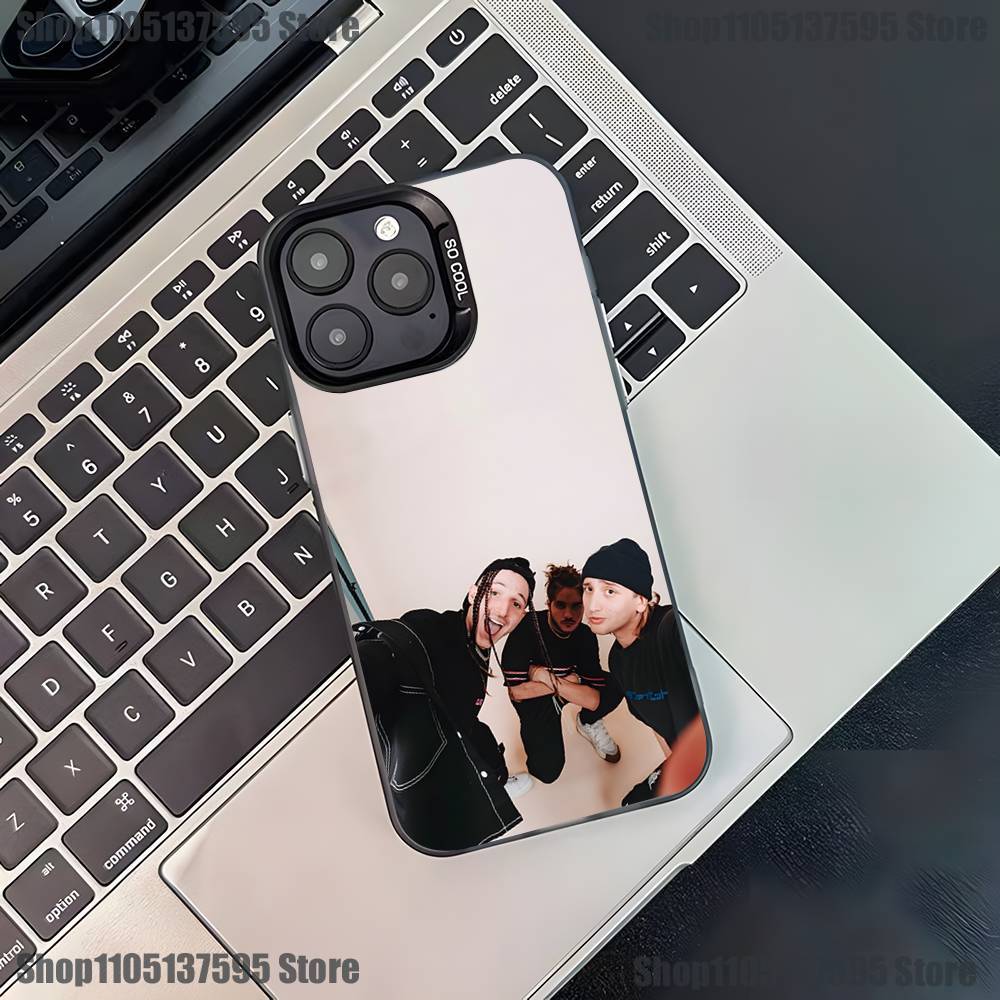 C-Chase Atlantic Music Group Phone Case For iPhone 17,16,15,14,13,12,11,Pro,XS,Max,Plus,Mini,SE4,E Black Matte Shockproof Cover
