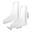 Acrylic Bathtub Splash Guard Easy Install Transparent Water Baffle Plate Self-Adhesive Waterproof Washbasin Sink Baffle Shower