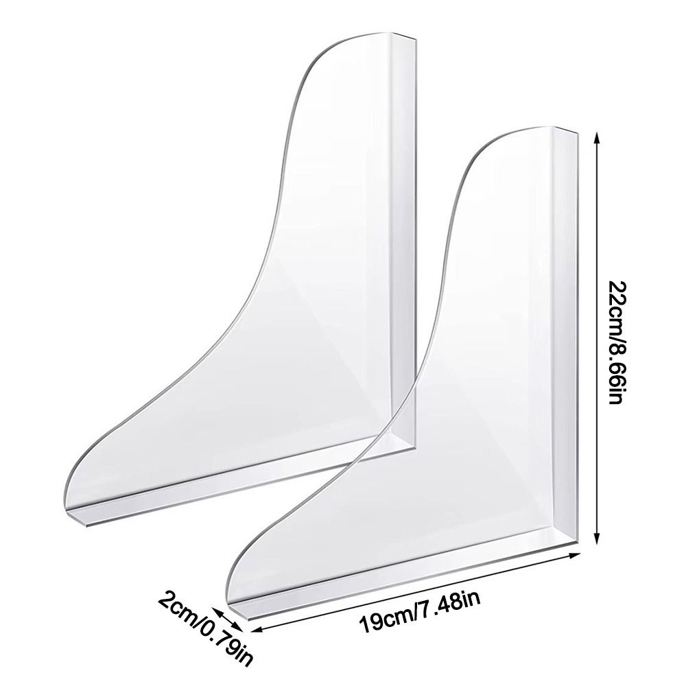 Acrylic Bathtub Splash Guard Easy Install Transparent Water Baffle Plate Self-Adhesive Waterproof Washbasin Sink Baffle Shower