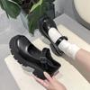 2024 Cosplay Costume Shoes Japanese Style Vintage Soft Sister Girls High Heels  Platform College Student Cosplay Costume Shoes