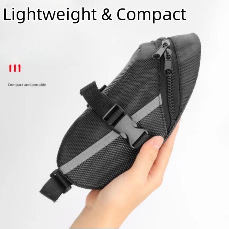 Bicycle Waterproof Saddle Bag Reflective Tail Bag Mountain Universal Rear Bag Outdoor Bicycle Accessories Practical