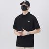 Latest Summer T-shirt Relaxed Fit Lapel Short-sleeved POLO Blouse T-shirt