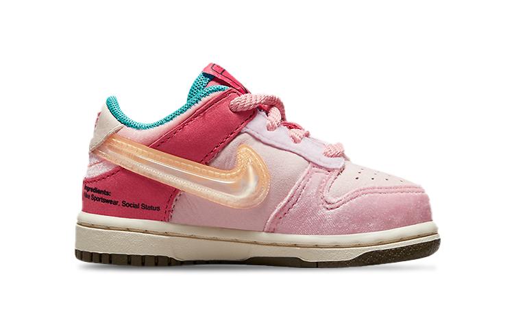 Nike Dunk Low Social Status Free Lunch Strawberry Milk TD DM3350-600
