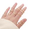 Creative Open Copper Ring Base for DIY Fashion Ring Making