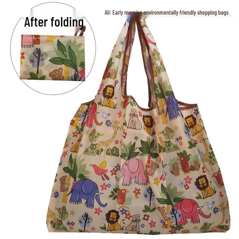 

Large Capacity Waterproof Eco-Friendly Foldable Shopping Tote
