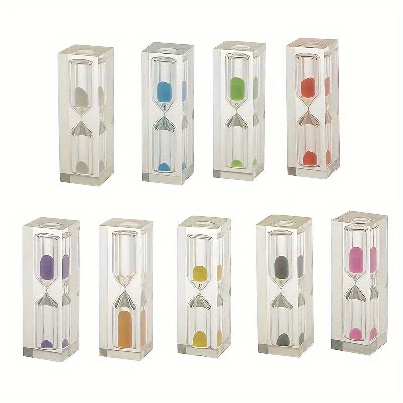 3 Minuten Transparante Zandloper Acryl Zandloper Kleurrijke Zandloper Tandenpoets Timer Keuken Zandloper Timer Beste Cadeau