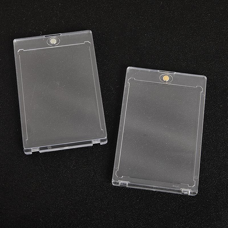 1 ULTRA-PRO ONE-TOUCH Magnetic 35PT UV Protected Card Holders As Picture In
