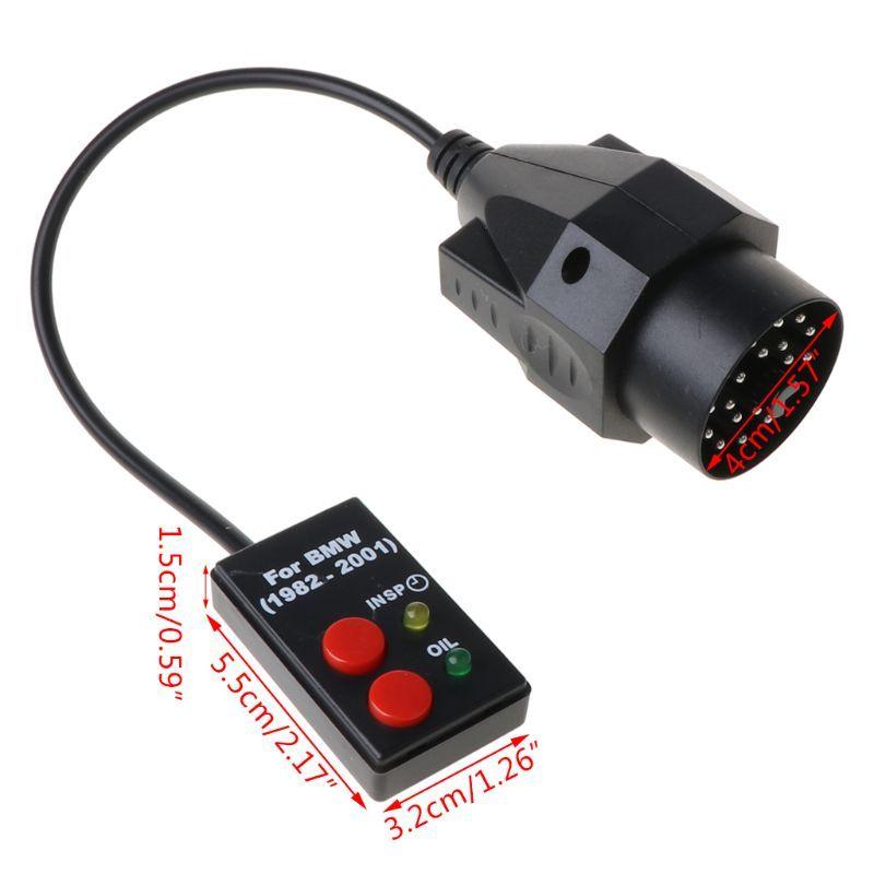 20-pinový OBD inspekční nástroj pro resetování servisního intervalu oleje a diagnostiku pro E30 E34 E36 E39