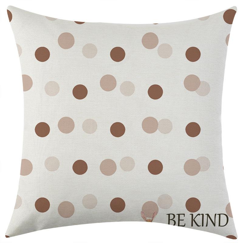 New Easter Series Linen Pillowcase Jit Car Sofa Lumbar Pillow Cushion