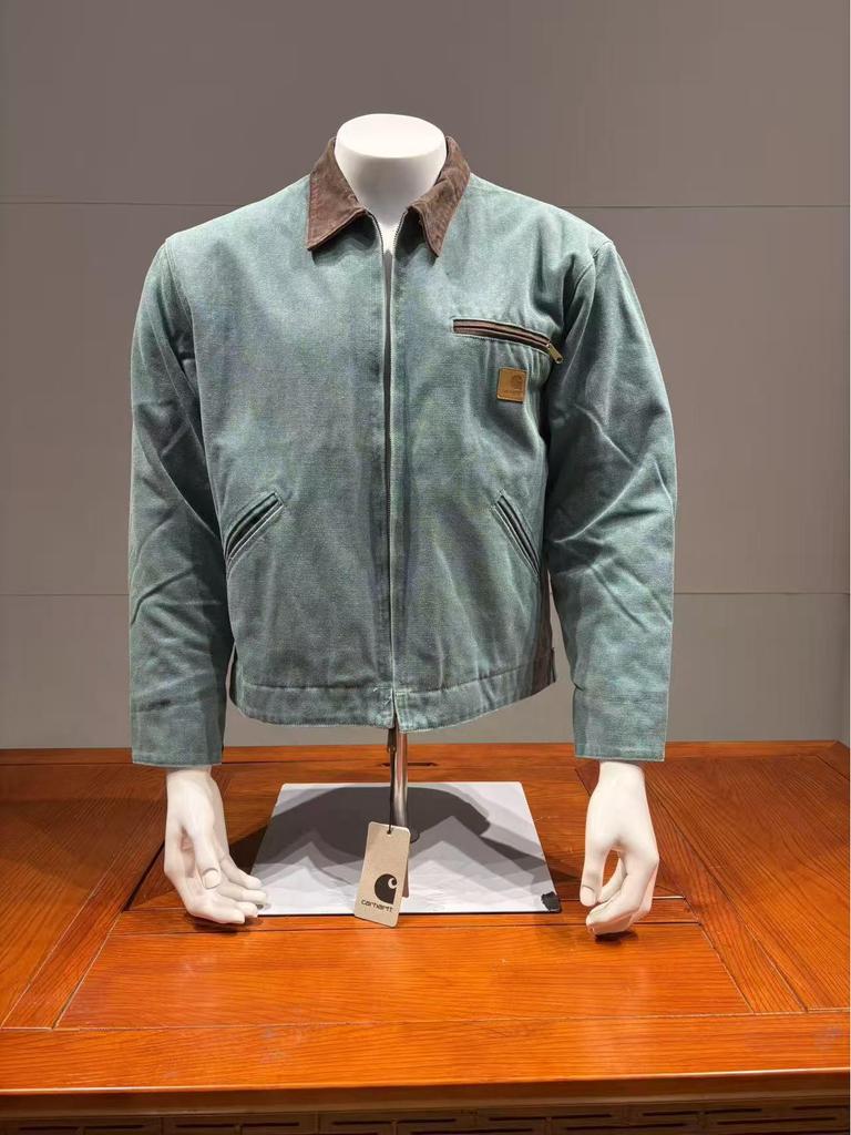 Carhartt J97 Unisex Distressed Workwear Zippered Jacket