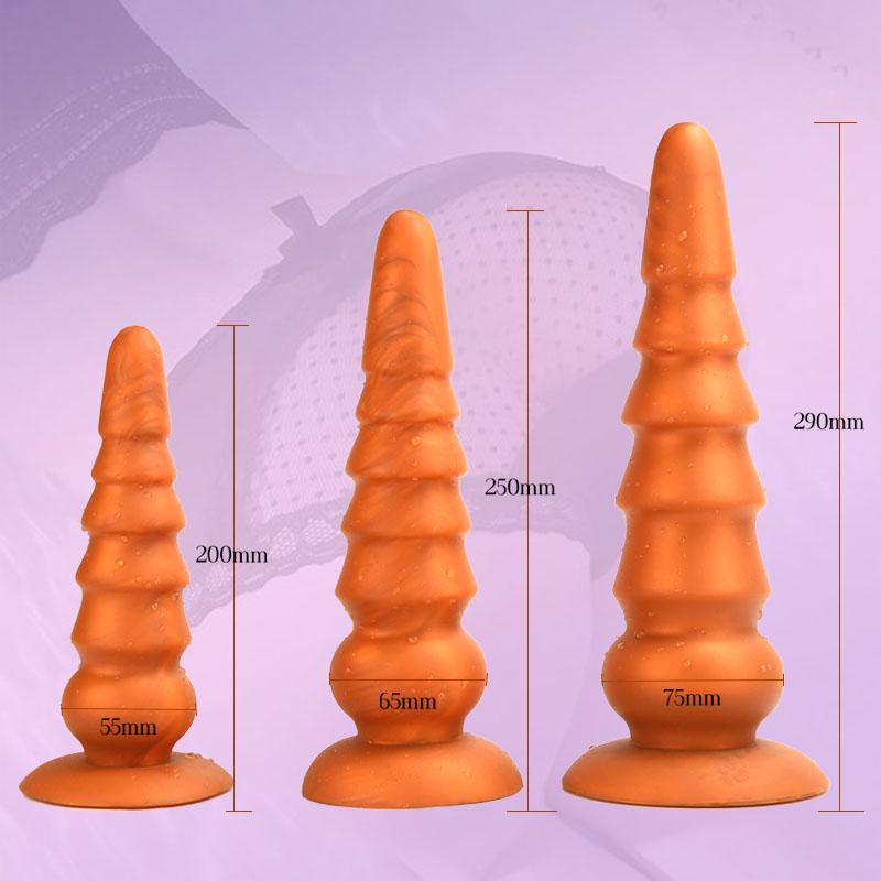 Huge Butt Plug Anal Beads Vagina Anus Expansion Big Buttplug Dilator Prostate Massage Erotic Anal Sex Toy For Woman Men Sex