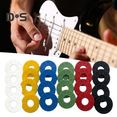 10 Adet Gitar Askısı Kilitleri PE Gitar Askısı Blokları Bas Ukulele Akustik Elektro Gitar Aksesuarları için Güvenlik Kilidi Koruyucu