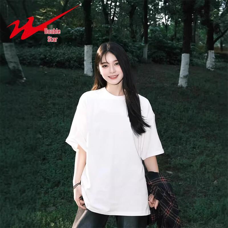 Shuangxing Women s Cotton Crew Neck T-Shirt L